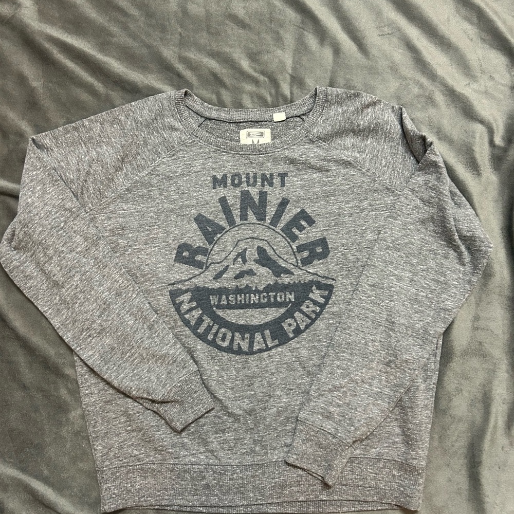 Vintage America Gray Mount Rainier Sweatshirt